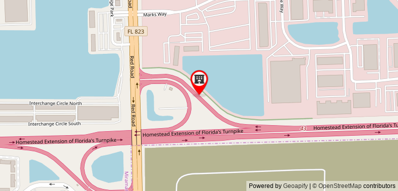 Bản đồ đến Hampton Inn & Suites Ft. Lauderdale/Miramar