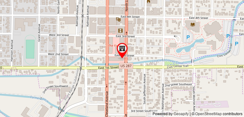 TownePlace Suites by Marriott Loveland Fort Collins on maps