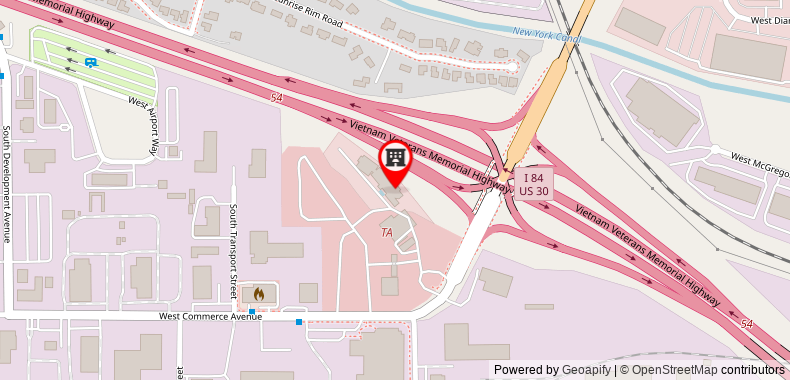 Red Lion Inn & Suites Boise Airport on maps