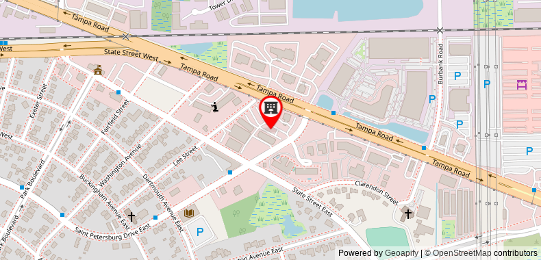 Holiday Inn Express Hotel & Suites Tampa-Oldsmar on maps