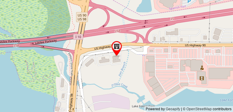 Homewood Suites by Hilton Mobile - East Bay - Daphne on maps