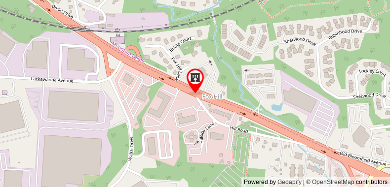 Hampton Inn And Suites Parsippany North on maps