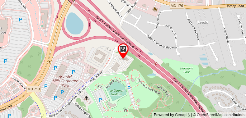 Bản đồ đến Home2 Suites by Hilton Arundel Mills BWI Airport