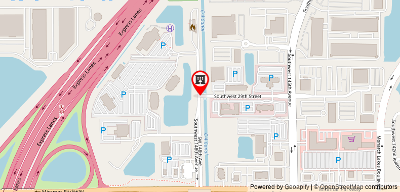 Bản đồ đến Residence Inn Fort Lauderdale SW/Miramar