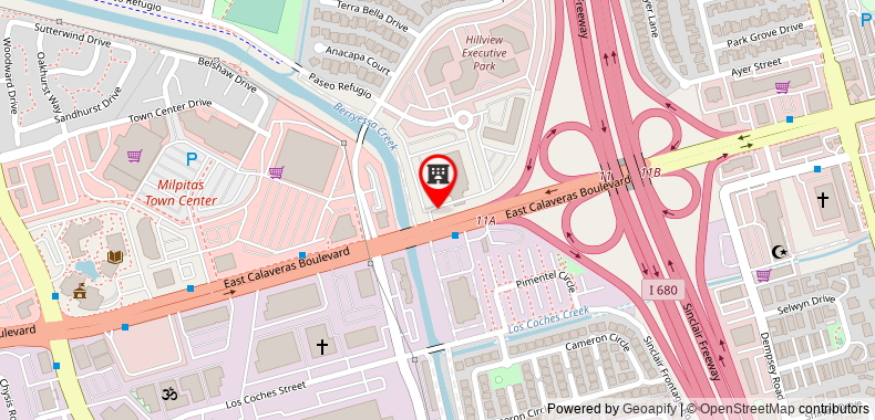 Bản đồ đến Embassy Suites by Hilton Milpitas Silicon Valley