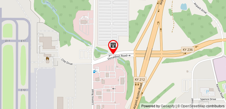 Bản đồ đến Red Roof Inn Cincinnati Airport–Florence/ Erlanger