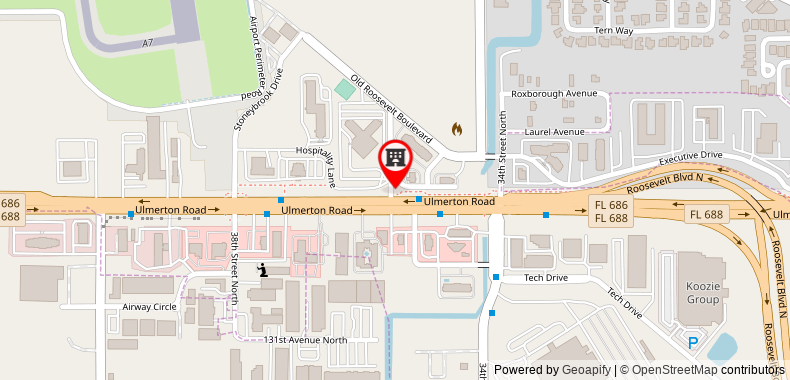 SpringHill Suites by Marriott St. Petersburg Clearwater on maps