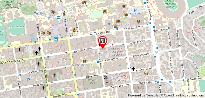 Graduate Berkeley on maps