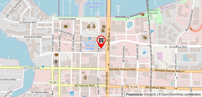 在地图上查看希爾頓歡朋酒店 - 布拉丁頓市中心歷史區