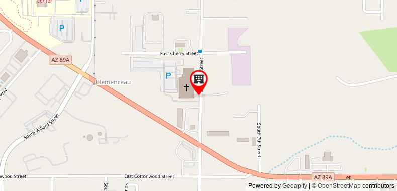 SpringHill Suites by Marriott Cottonwood on maps