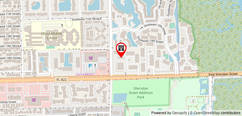 Bản đồ đến Sleep Inn & Suites Ft. Lauderdale International Airport