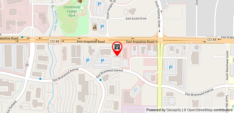 Extended Stay America Suites - Denver - Centennial on maps