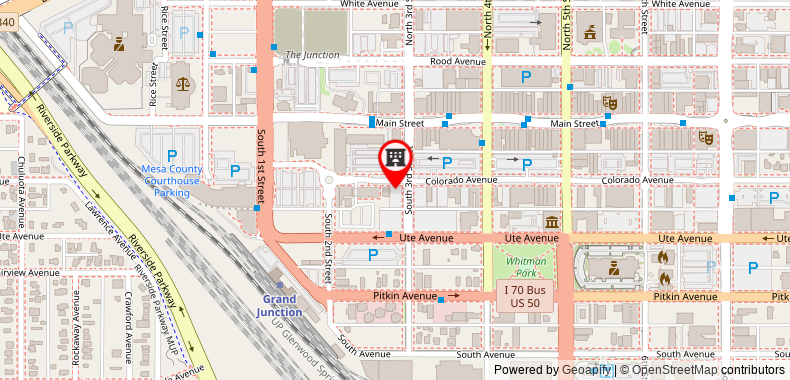 Tru by Hilton Grand Junction Downtown on maps