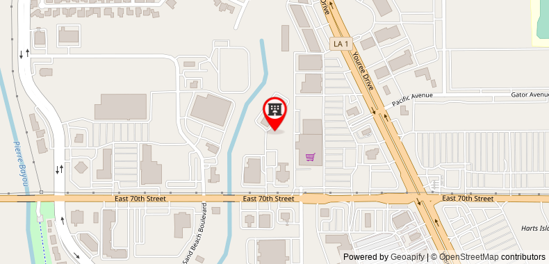 Bản đồ đến Home2 Suites by Hilton Shreveport