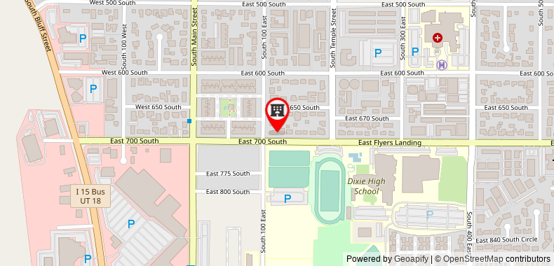 Hyatt Place St George - Convention Center on maps