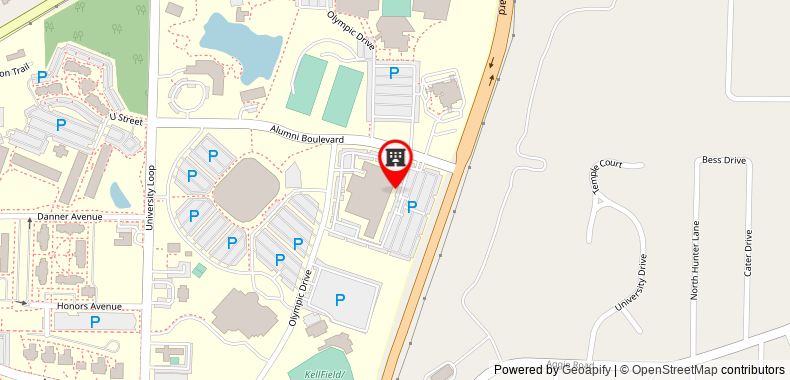 Embassy Suites by Hilton Jonesboro Red Wolf Convention Cente on maps