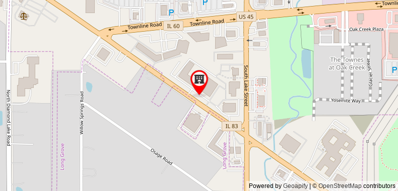 Bản đồ đến Khách sạn DoubleTree by Hilton Libertyville - Mundelein