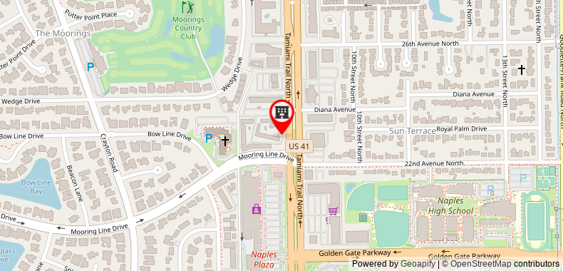 Best Western Naples Inn and Suites on maps
