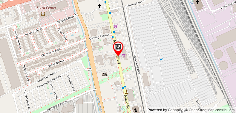 Americas Best Value Inn Milpitas Silicon Valley on maps