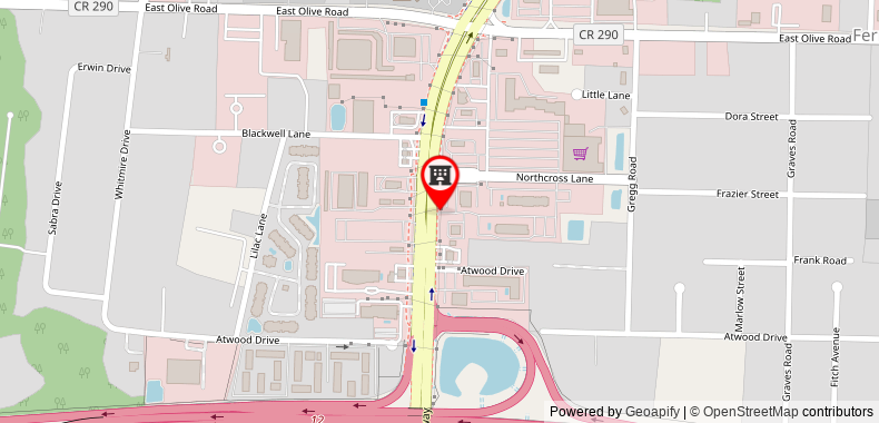 Comfort Inn Pensacola - University Area on maps