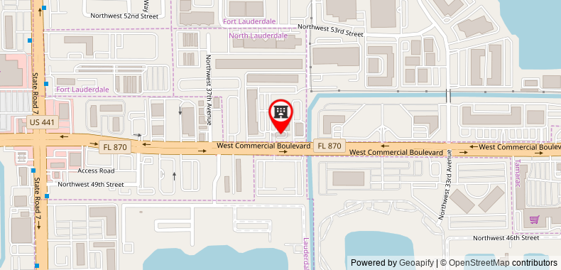 Comfort Inn & Suites Fort Lauderdale West Turnpike on maps