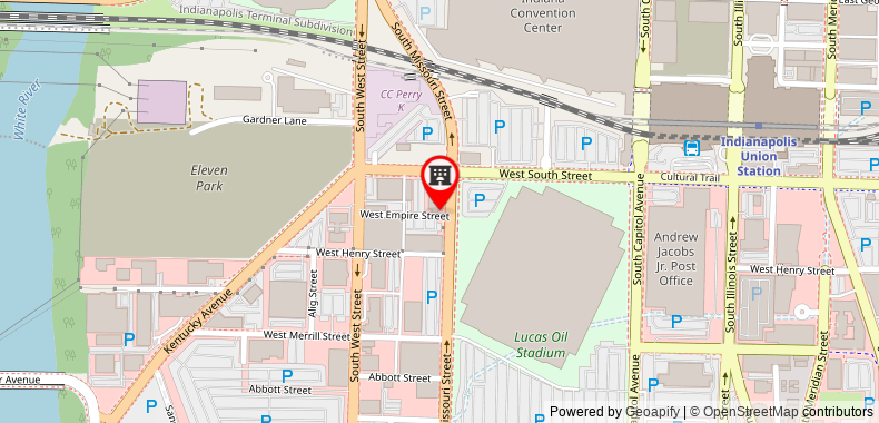 Holiday Inn Express Hotel & Suites Indianapolis Dtn-Conv Ctr Area on maps
