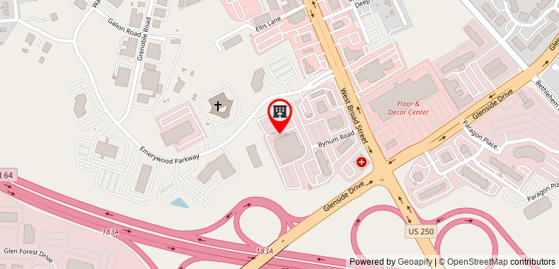 Embassy Suites by Hilton Richmond on maps