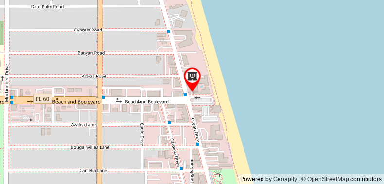 Bản đồ đến Holiday Inn Vero Beach-Oceanside