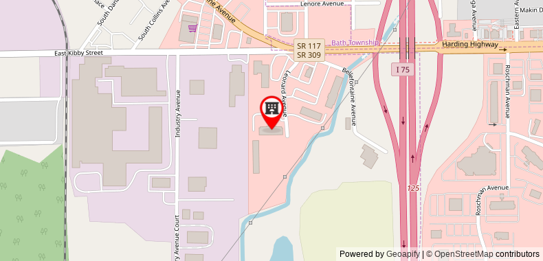 Country Inn & Suites by Radisson, Lima, OH on maps