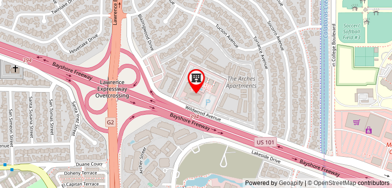 Ramada by Wyndham Sunnyvale Silicon Valley on maps