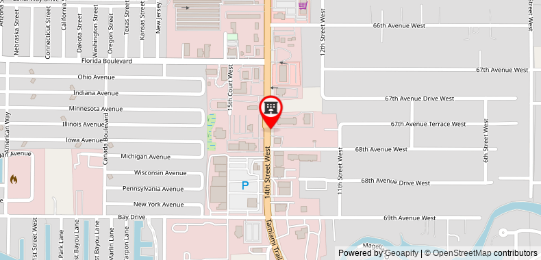Bản đồ đến Quality Inn Bradenton - Sarasota North