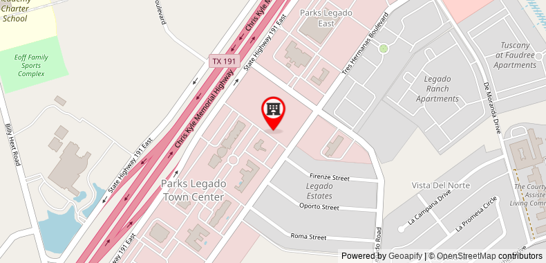 Bản đồ đến Residence Inn Odessa