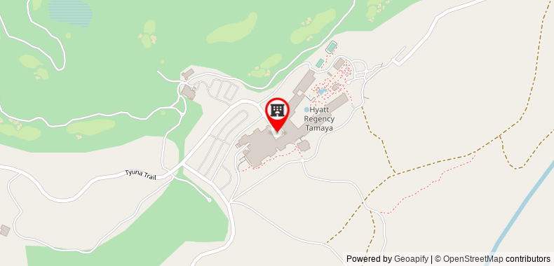 Bản đồ đến Hyatt Regency Tamaya Resort And Spa