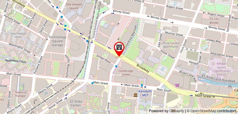 Bản đồ đến Residence Inn by Marriott Boston Cambridge