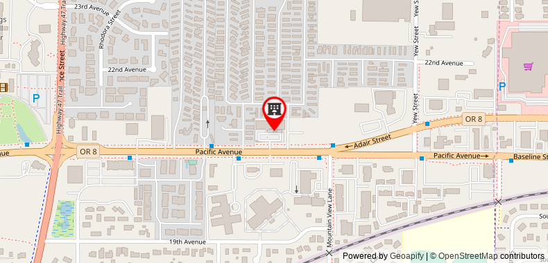 Best Western University Inn and Suites on maps