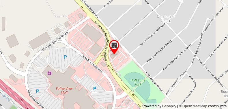 Home2 Suites by Hilton Roanoke on maps