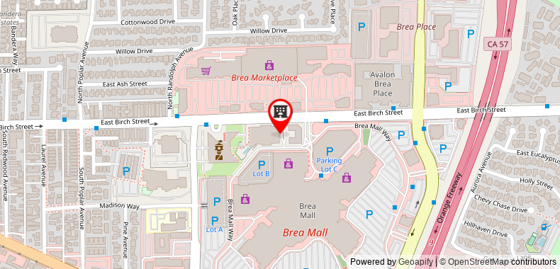 Bản đồ đến Embassy Suites by Hilton Brea North Orange County