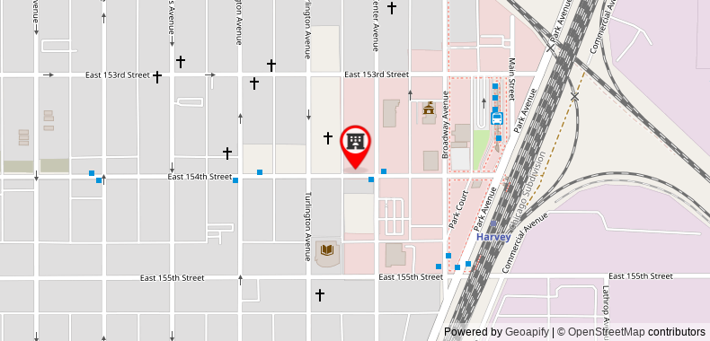 Bản đồ đến Khách sạn O Markham IL near Harvey/Tinley Park