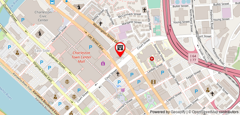 Bản đồ đến Embassy Suites by Hilton Charleston