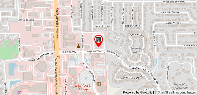 Bản đồ đến Homewood Suites by Hilton Fort Myers