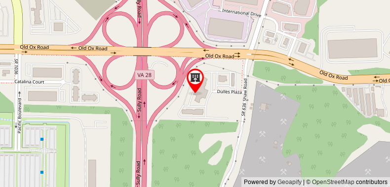 Bản đồ đến Hyatt House Sterling/Dulles Airport North