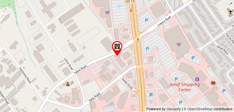 Holiday Inn Express Hotel & Suites Norfolk Airport on maps