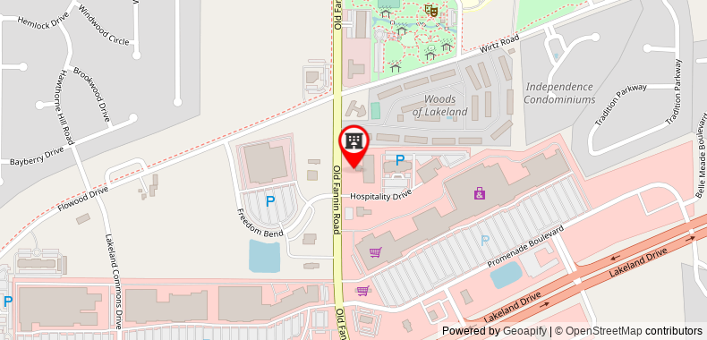 Bản đồ đến Home2 Suites by Hilton Jackson Flowood Airport Area