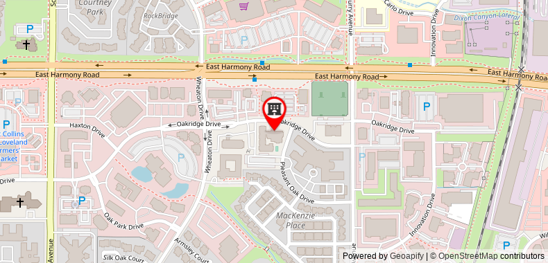 Homewood Suites by Hilton Ft. Collins on maps