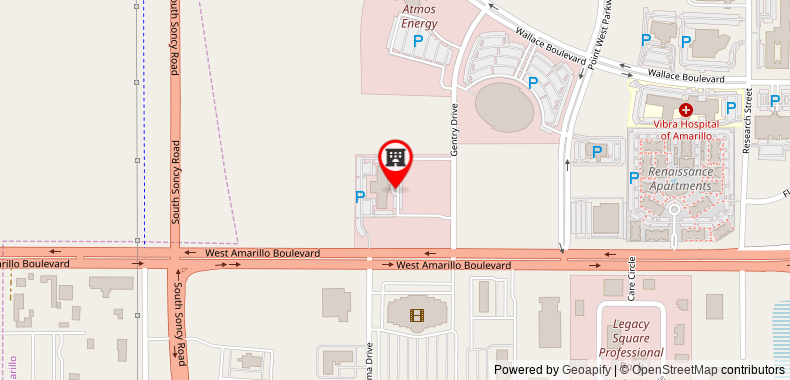 Holiday Inn Express Hotel & Suites Amarillo West on maps