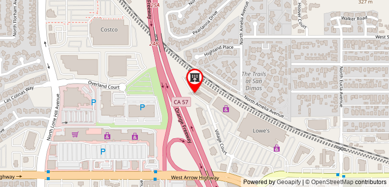 Bản đồ đến Red Roof Inn San Dimas - Fairplex