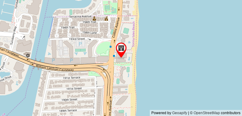 Bản đồ đến Ramada Plaza by Wyndham Marco Polo Beach Resort