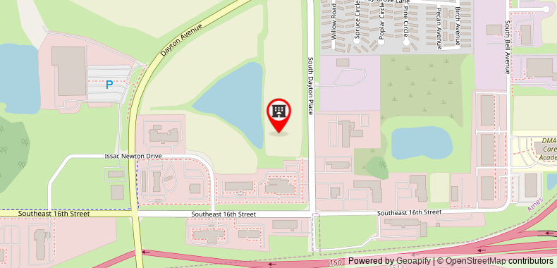Red Roof Inn Ames on maps