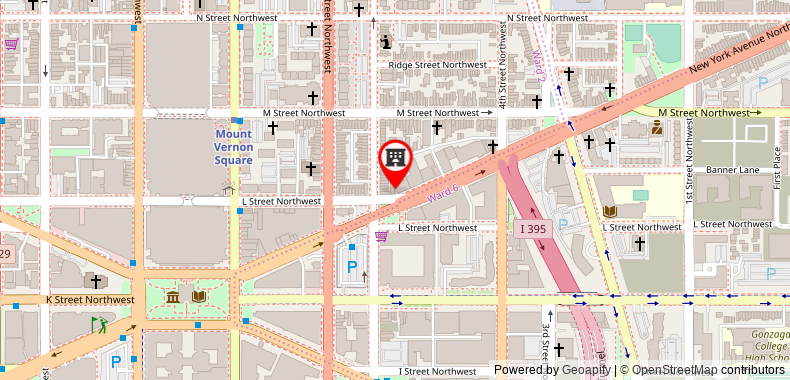 Bản đồ đến Homewood Suites by Hilton Washington DC Convention Center