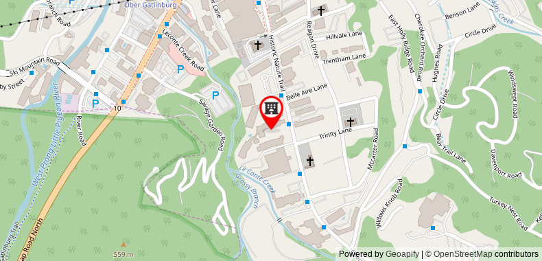Bản đồ đến Gatlinburg Town Square by Exploria Resorts